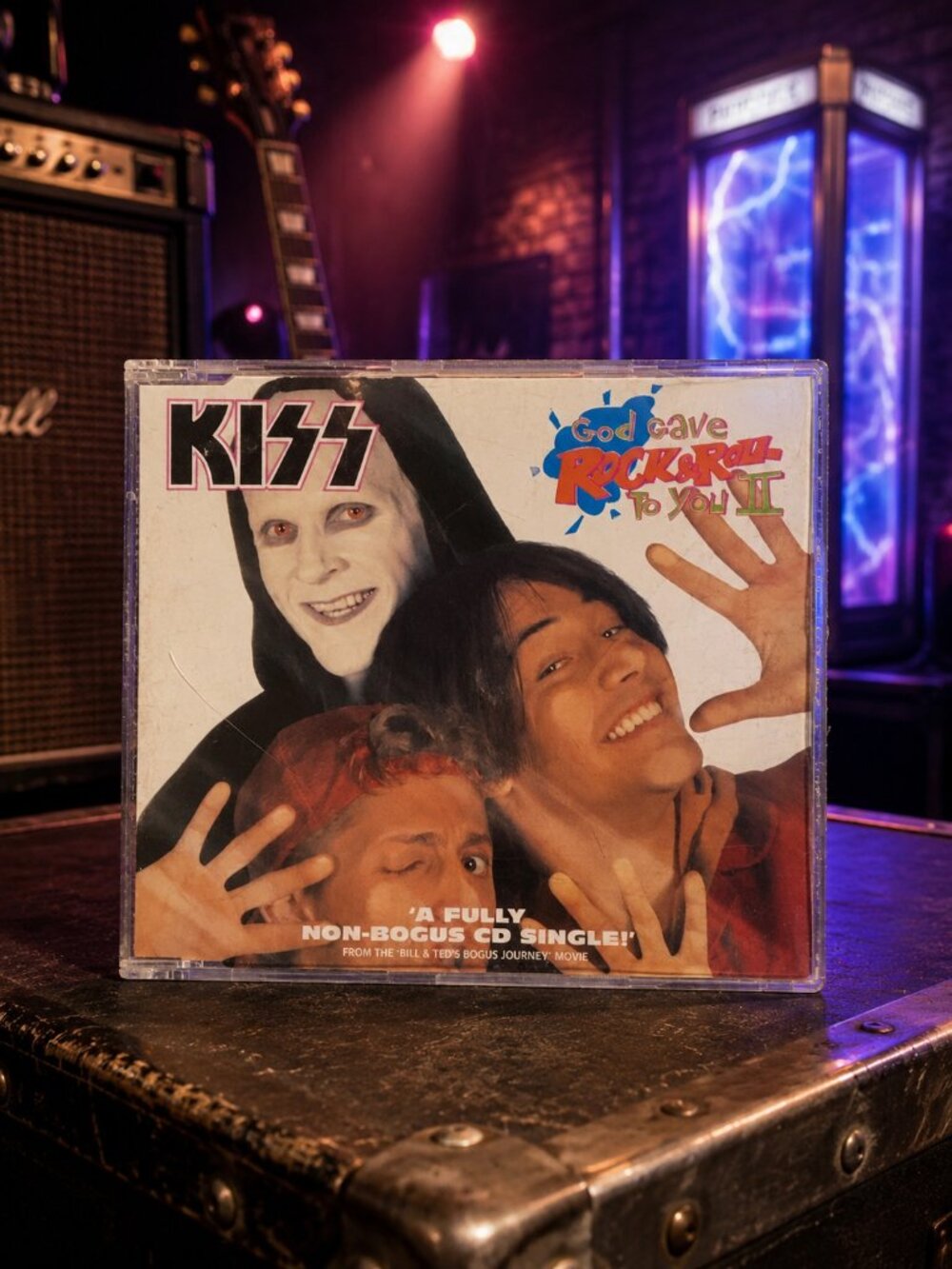 God Gave Rock & Roll To You II by Kiss (CD Single, Interscope) Very Good!
